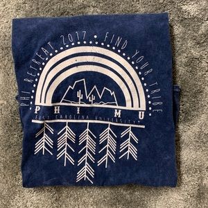 Acid wash T-shirt phi mu